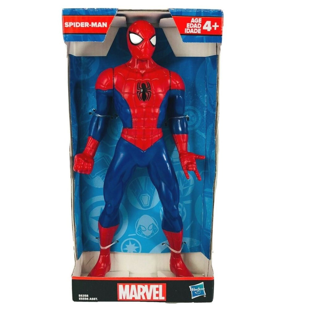 Marvel Spider-Man Action Figure Large 9.5 in. New Toy Gift Hasbro 2019 Spiderman